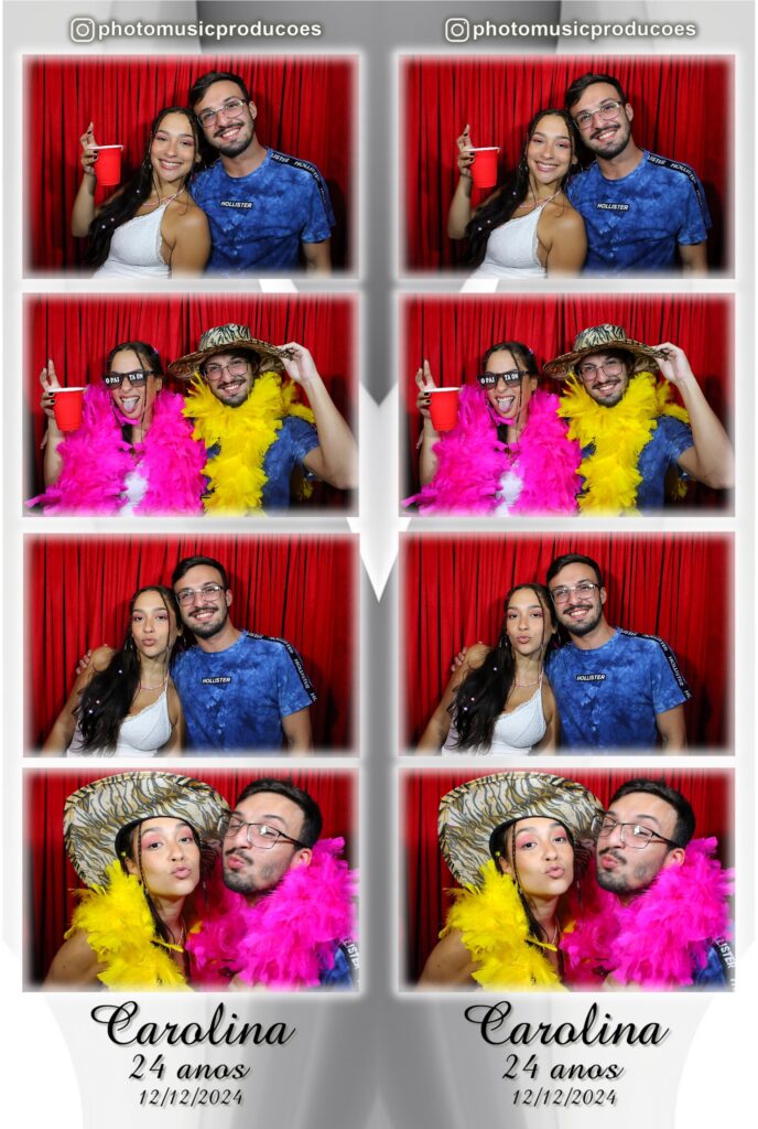 Tirinha impressa de uma festa de anivers&aacute;rio adulto